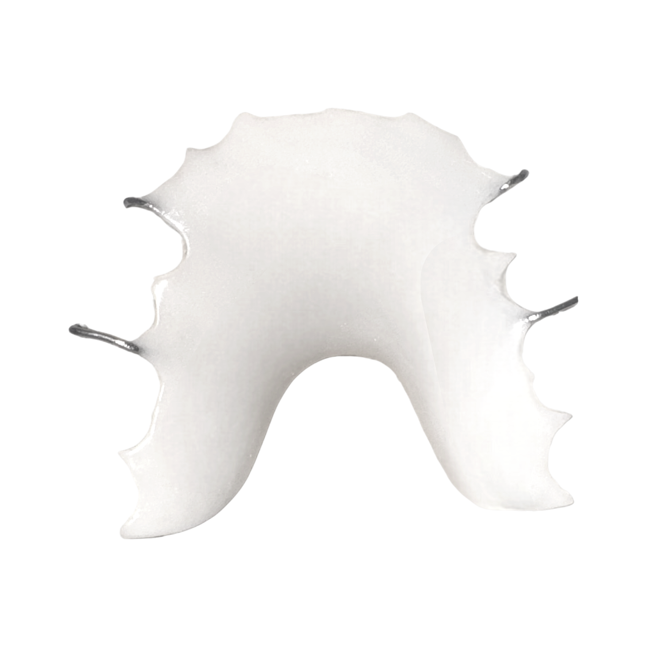 white acrylic retainer 